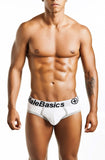 Malebasics Men's Cotton Fitted Contrast Hip Brief