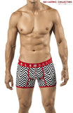 Malebasics Men's Chevron Print Boxer Brief