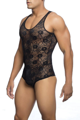 Malebasics Men's Lace Bodysuit