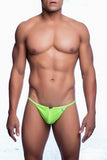 Malebasics Men's Front Zipper Thong