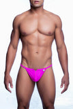 Malebasics Men's Front Zipper Thong