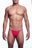 Malebasics Men's Front Zipper Thong