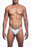Malebasics Men's Front Zipper Thong