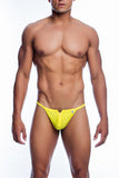 Malebasics Men's Front Zipper Thong