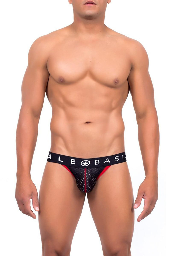 Malebasics Spot Jockstrap -Black-