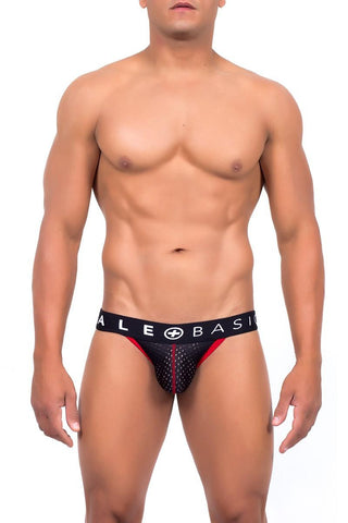 Malebasics Spot Jockstrap -Black-